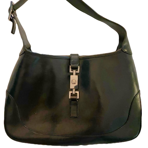 Gucci Handbags - SOLD Gucci Vintage All Leather Jackie Bag